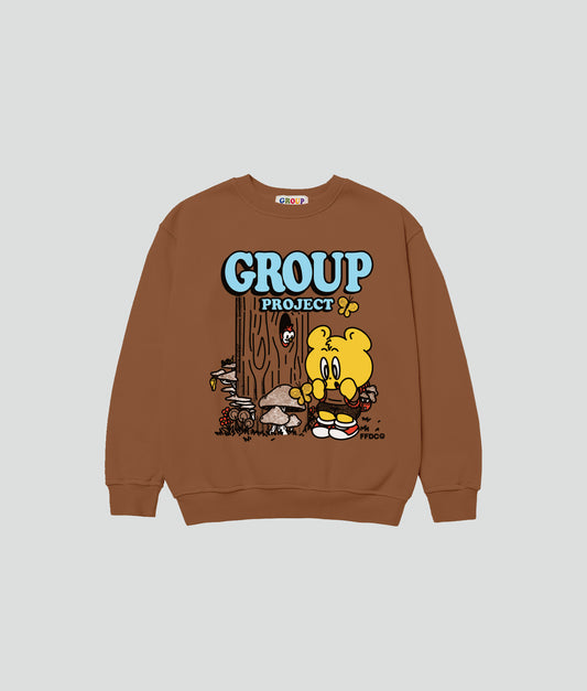 Abe Alvarez x Group Project: Teddy Bear Harvest Crewneck