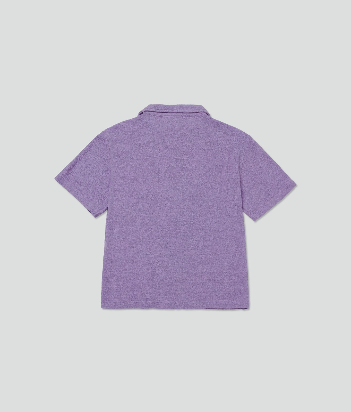 Lavender Short Sleeve Button Up Shirt