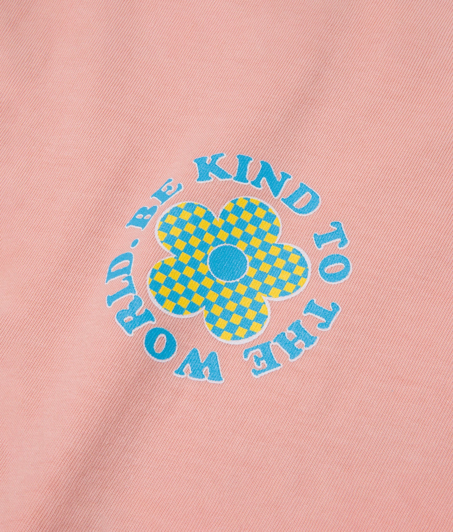 Salmon Flower Short Sleeve T-Shirt