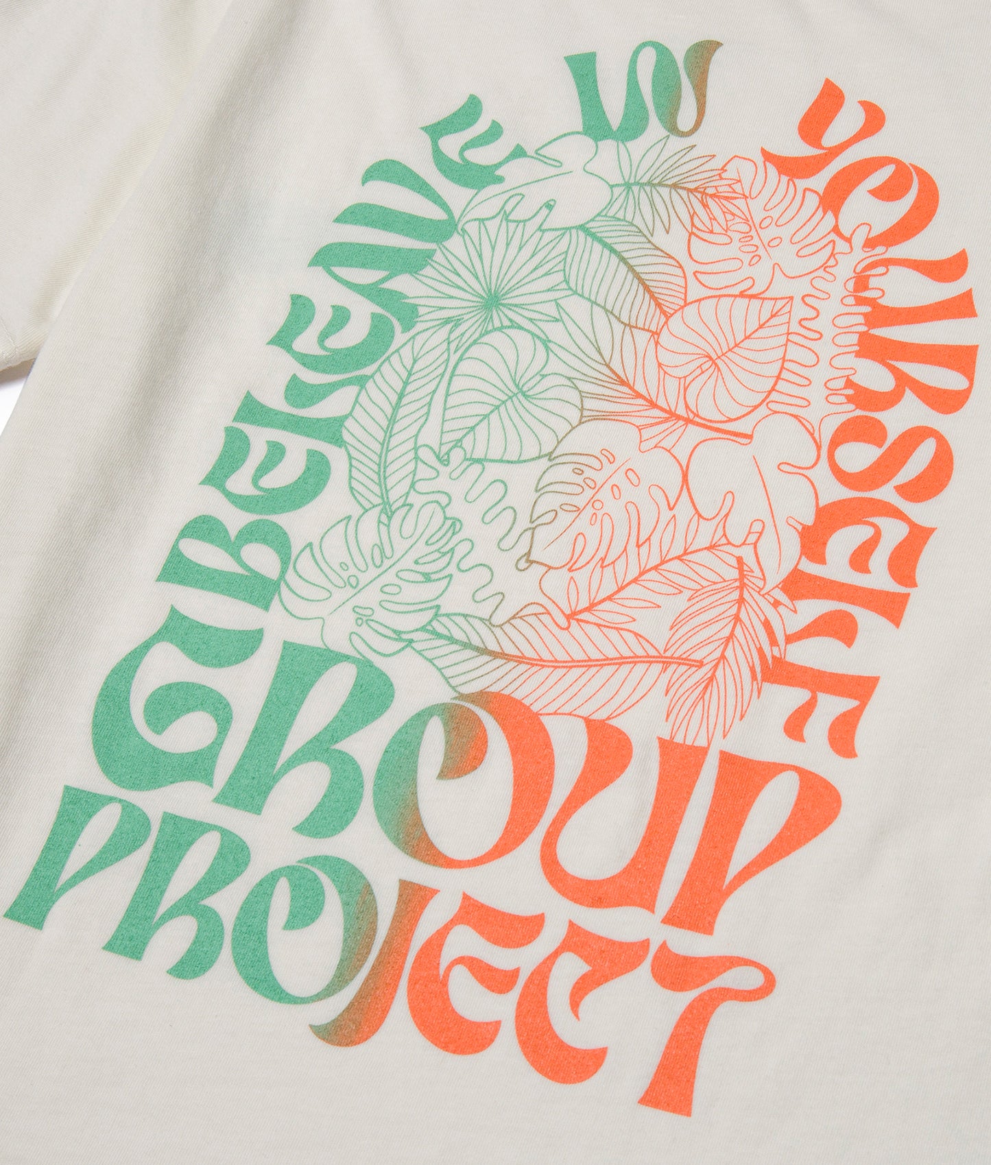 White Believe in Yourself Short Sleeve T-Shirt