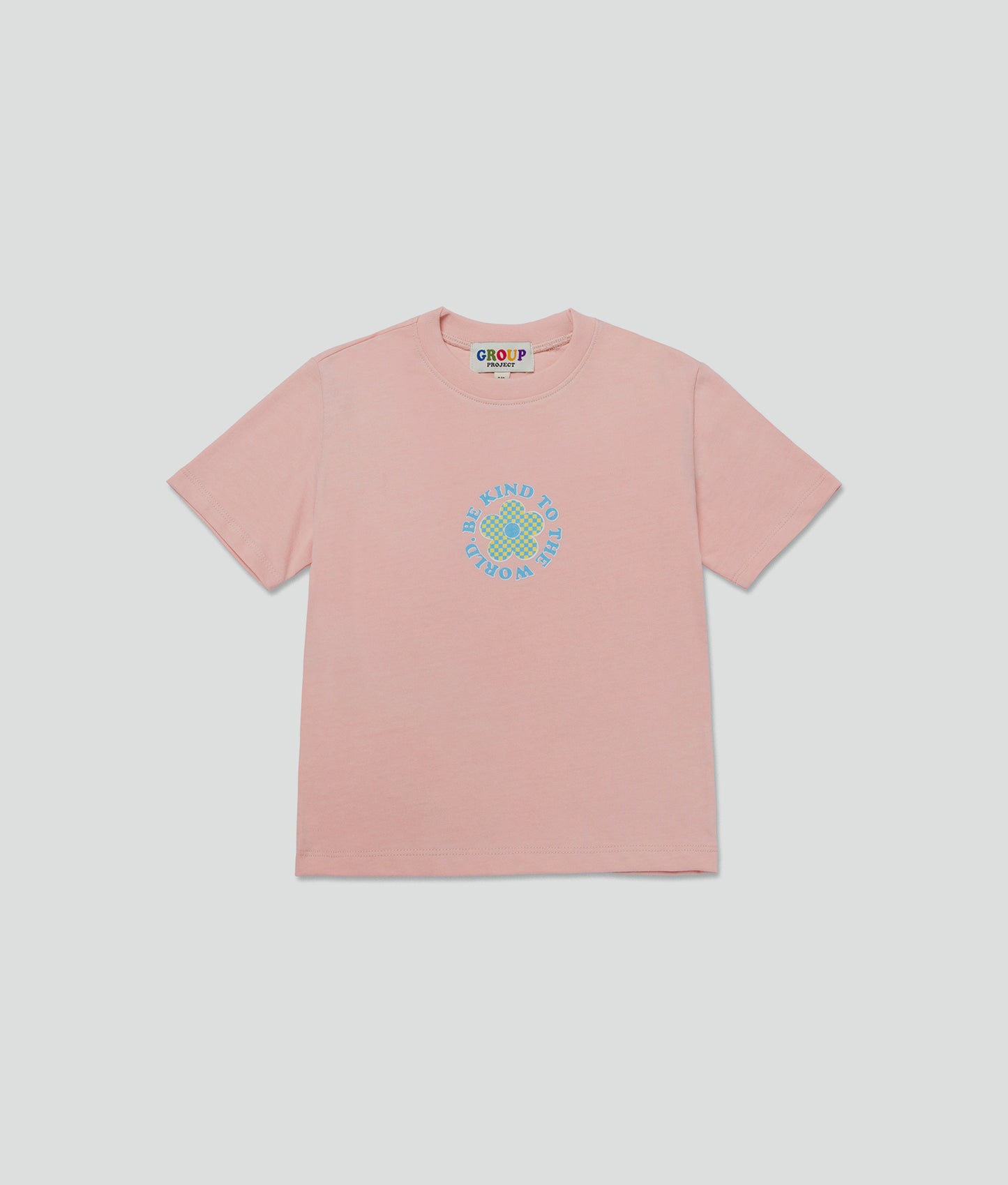Salmon Flower Short Sleeve T-Shirt