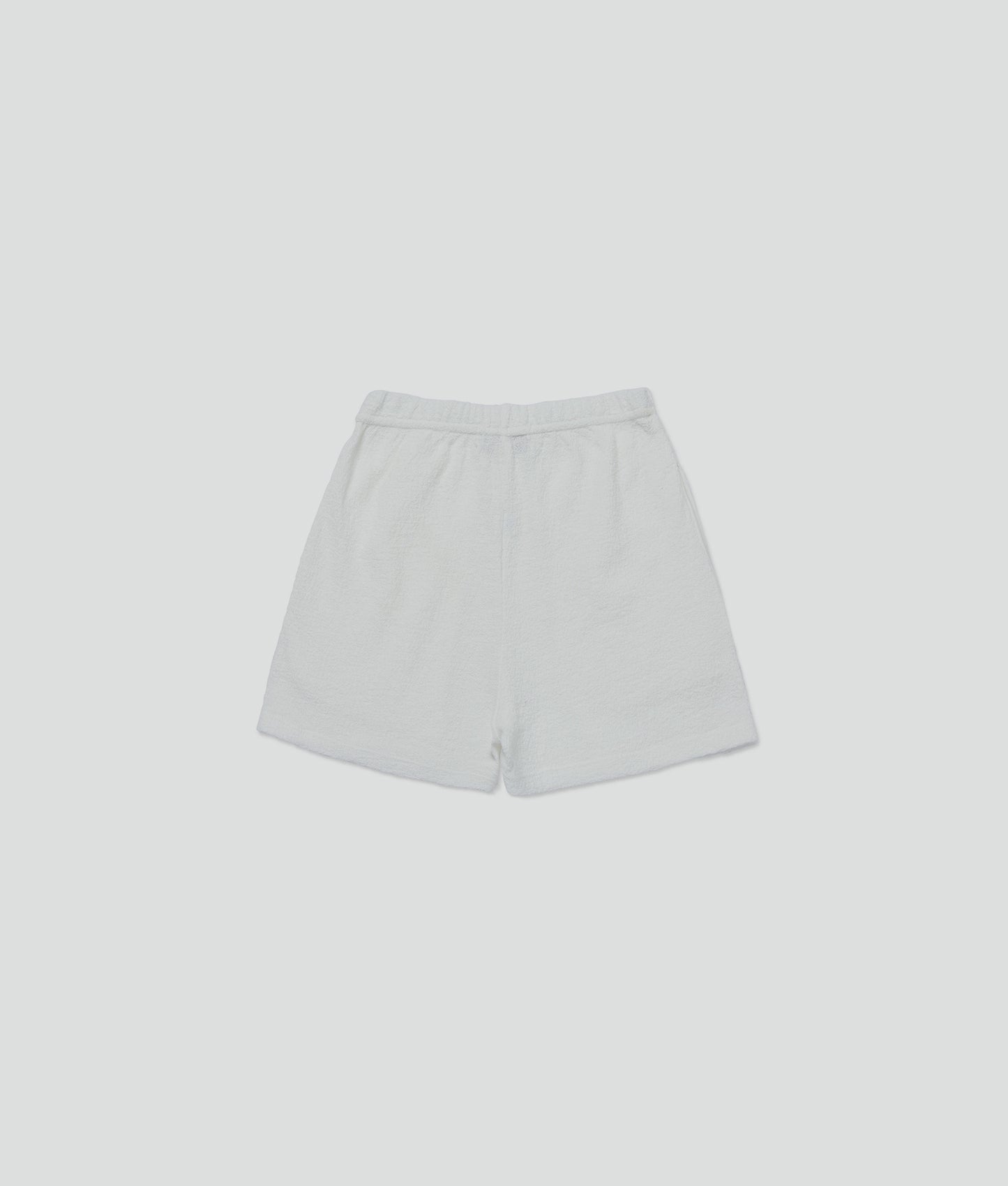 White Basic Shorts